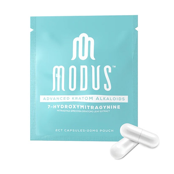 Modus 7-OH Advanced Kratom Alkaloid Tablets - 2 Count