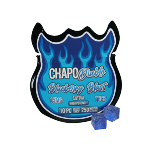 Chapo Diablo THC-P Gummies (2500mg) - Blueberry Splash