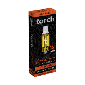 Torch THC-A Live Resin Diamonds Cartridge (3500mg) - Jet Fuel