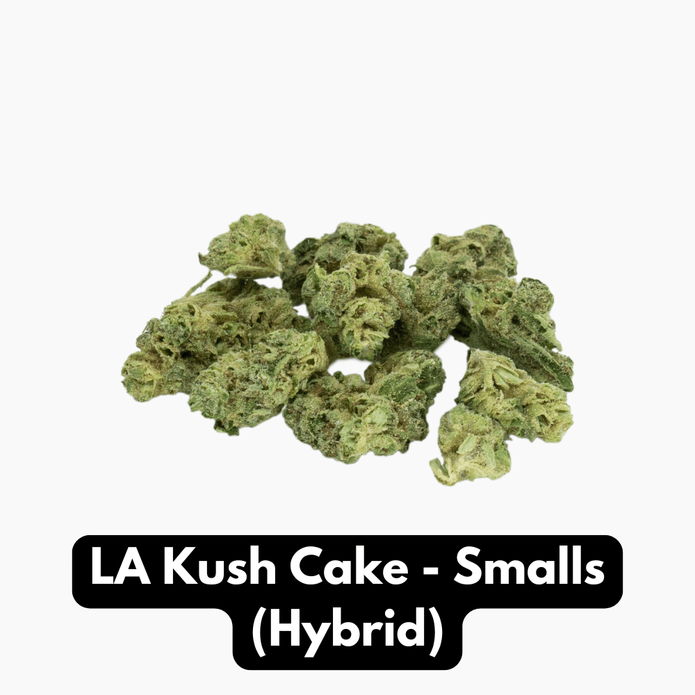Natural THC-A Flower Hybrid LA Kush Cake Smalls