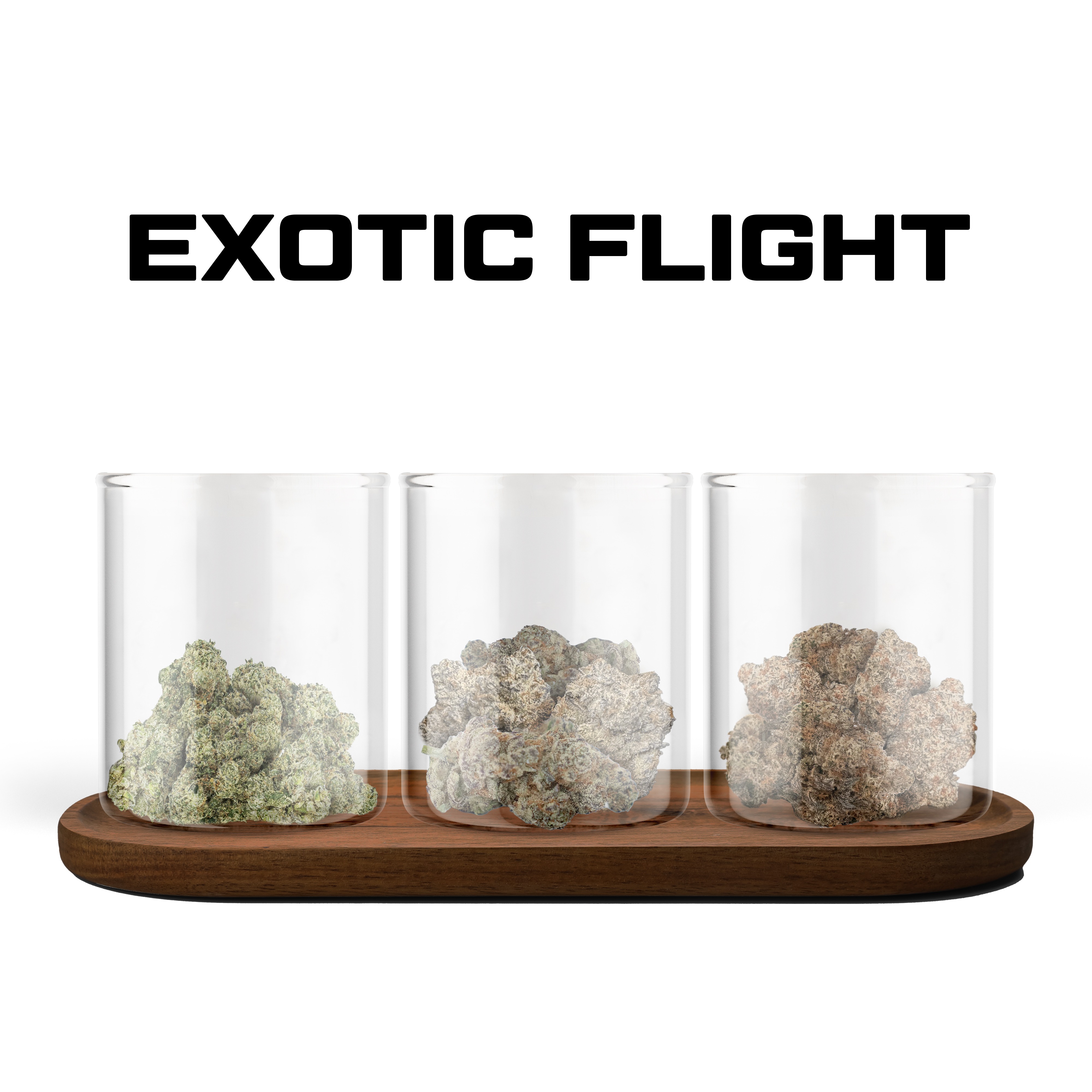 Exotic Natural THC-A Flower Flight