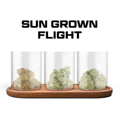 Sun Grown Natural THC-A Flower Flight