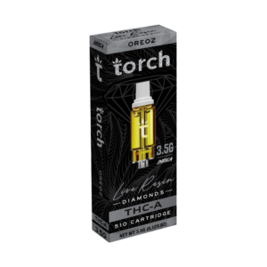 Torch THC-A Live Resin Diamonds Cartridge (3500mg) - Oreoz