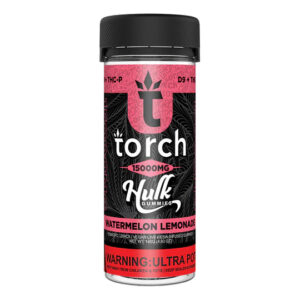 Torch Hulk Gummies, 15,000mg, Watermelon Lemonade, Bottle