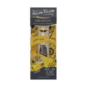 Mellow Fellow Live Resin 2G Disposable, Creativity, Golden Goat