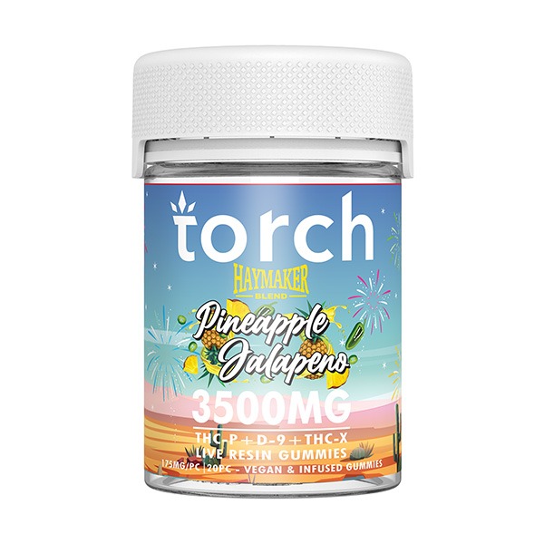 Torch Haymaker Blend Gummies (3500mg) - Pineapple Jalapeño