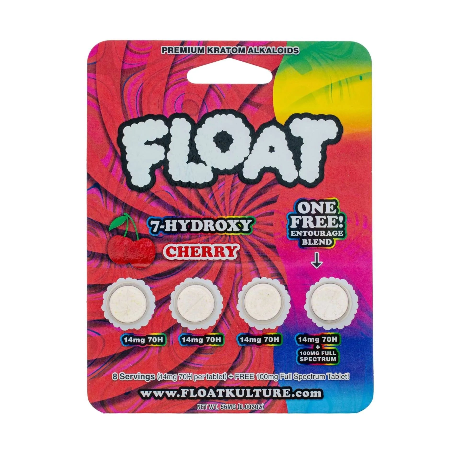 Float 7-Hydroxy Cherry Tablets
