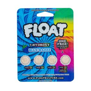 Float 7-Hydroxy Blue Razz Tablets
