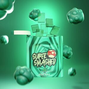 Super Smashed Mushroom Gummies Apple Flavor