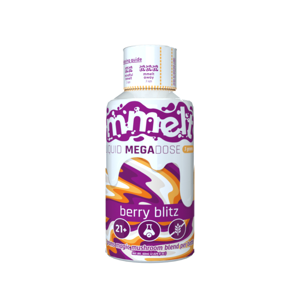 Mmelt Magic Mushroom Shots - Berry Blitz Flavor