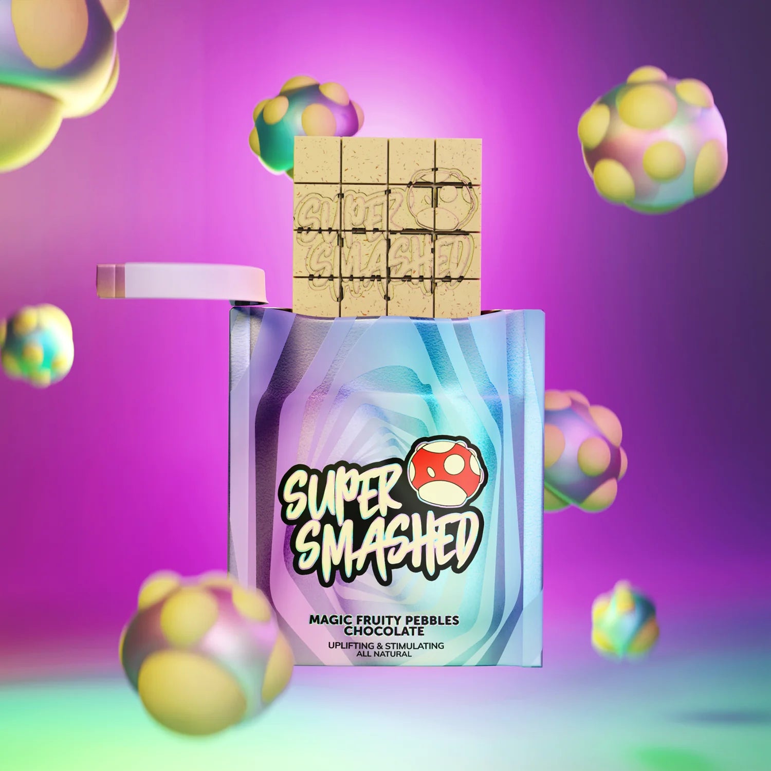 Super Smashed Magic Fruity Pebbles Chocolate