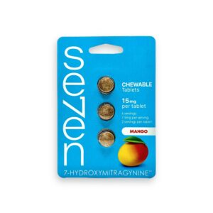 Se7en Kratom 7-OH Chewable Tablets Mango 15mg