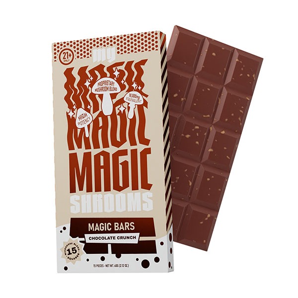 My Magic Shrooms Chocolate Bar - Chocolate Crunch
