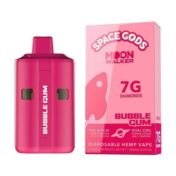 Space Gods Moon Walker 7g Disposable Bubble Gum
