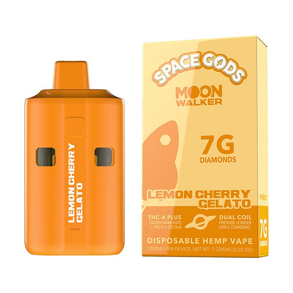 Space Gods Moon Walker 7g Disposable Lemon Cherry Gelato