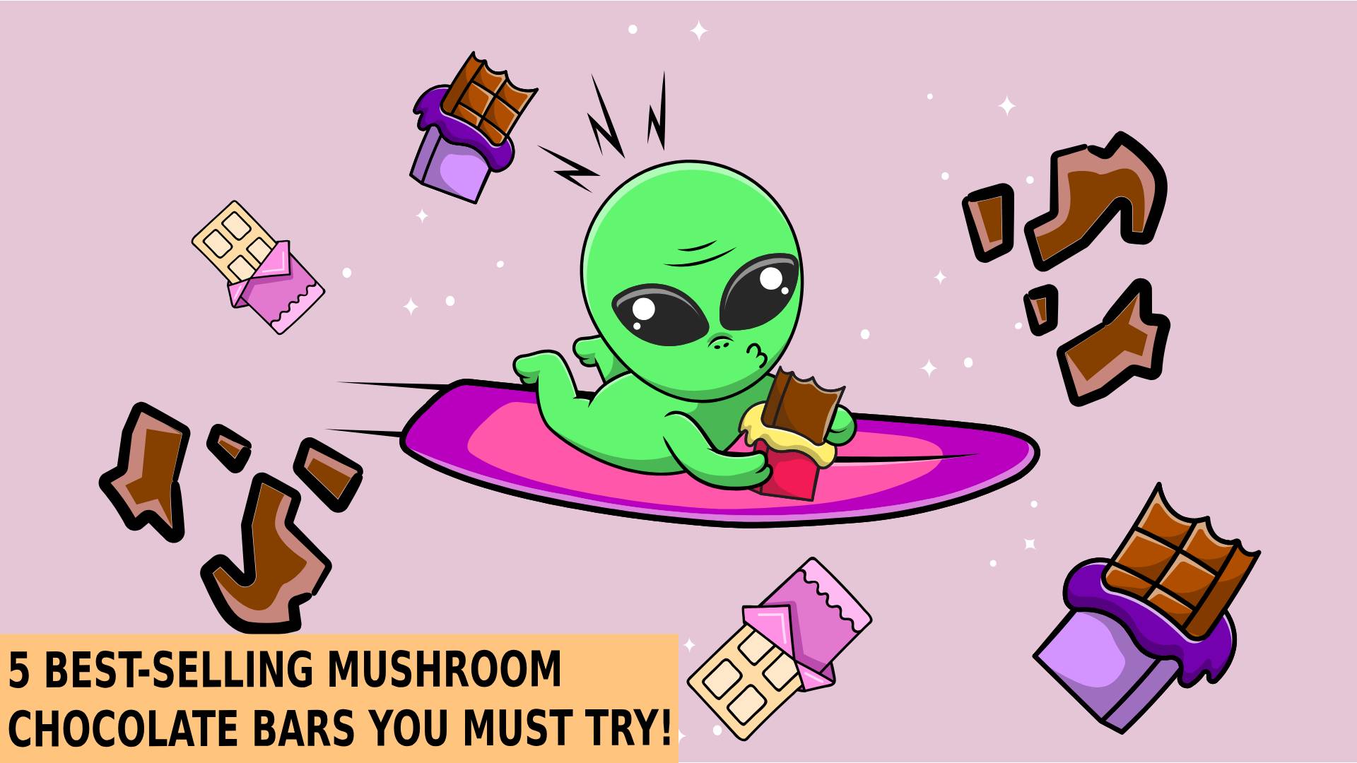 5 Best-Selling Mushroom Chocolate Bars You Must Try!