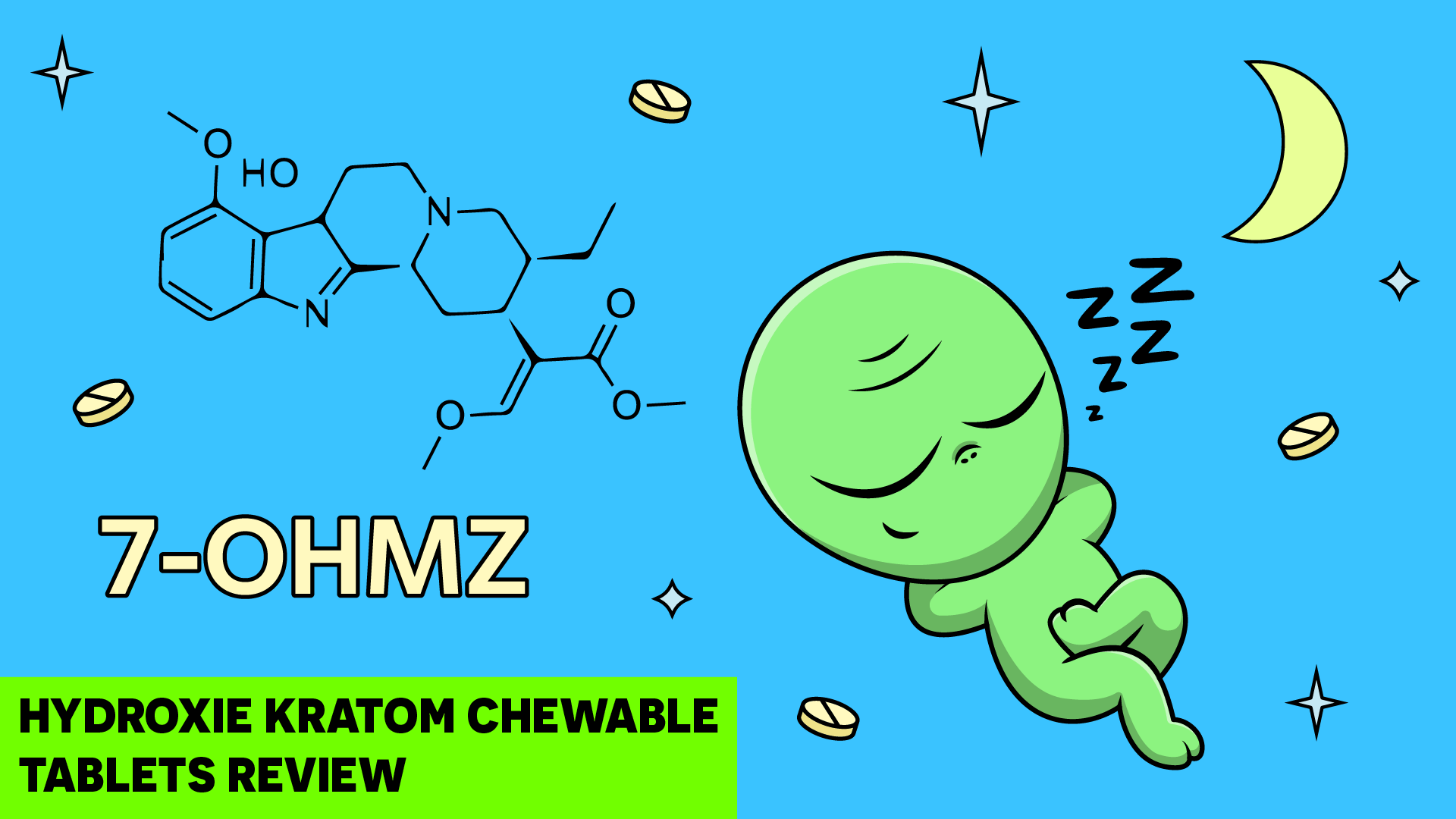 7-OHMZ - Hydroxie Kratom Chewable Tablets Review