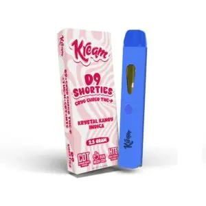 Kream D9 Shorties Disposable (2500mg) - Krystal Kandy