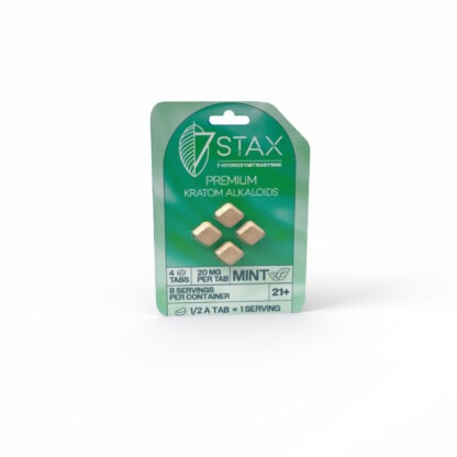 7Stax Premium 7-OH Kratom Alkaloid Tablets (80mg – 4 Count)