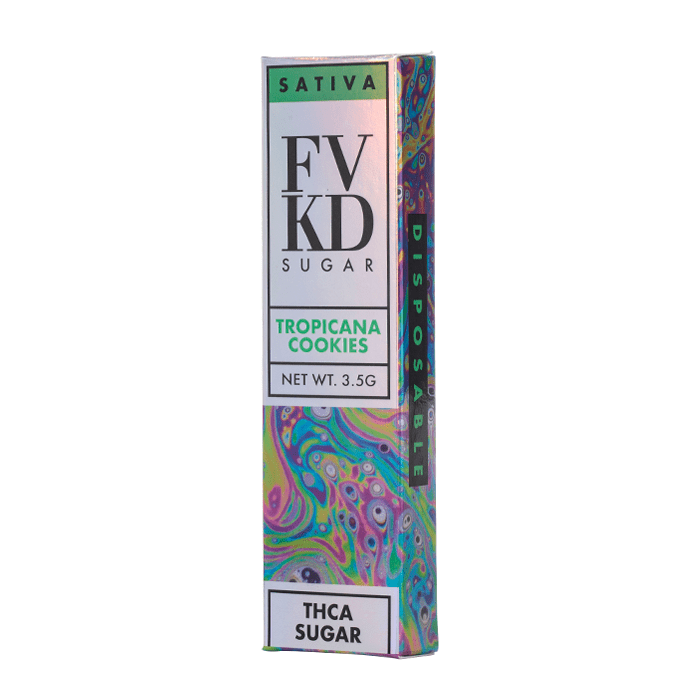 FVKD THC-A Sugar Disposable 3.5g - Tropicana Cookies