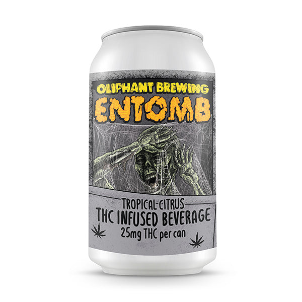 Oliphant Brewing 12oz THC-Infused Drink Entomb
