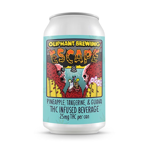 Oliphant Brewing 12oz THC-Infused Drink Escape