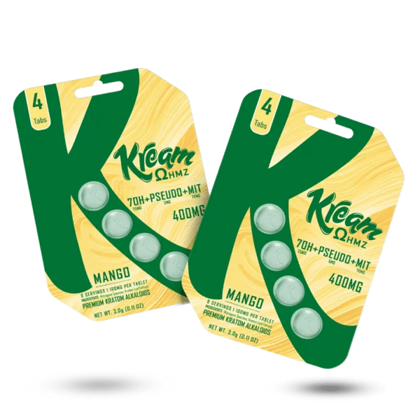 Kream 7-OH + Pseudo + MIT Tablets - Mango Flavor