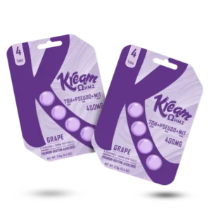 Kream 7-OH + Pseudo + MIT Tablets - Grape Flavor