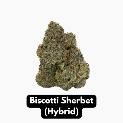 Natural THC-A Flower (Hybrid ~ Biscotti Sherbet)