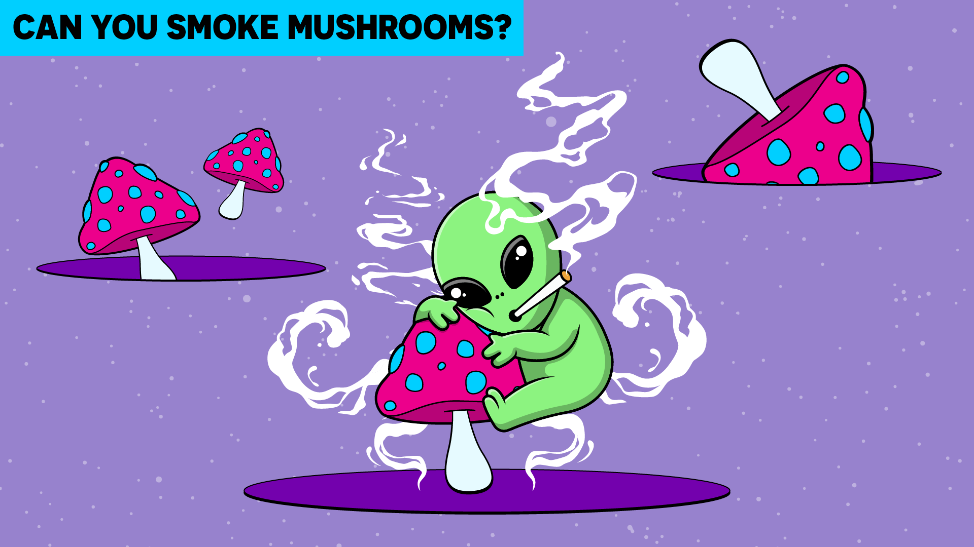Can you smoke mushrooms?