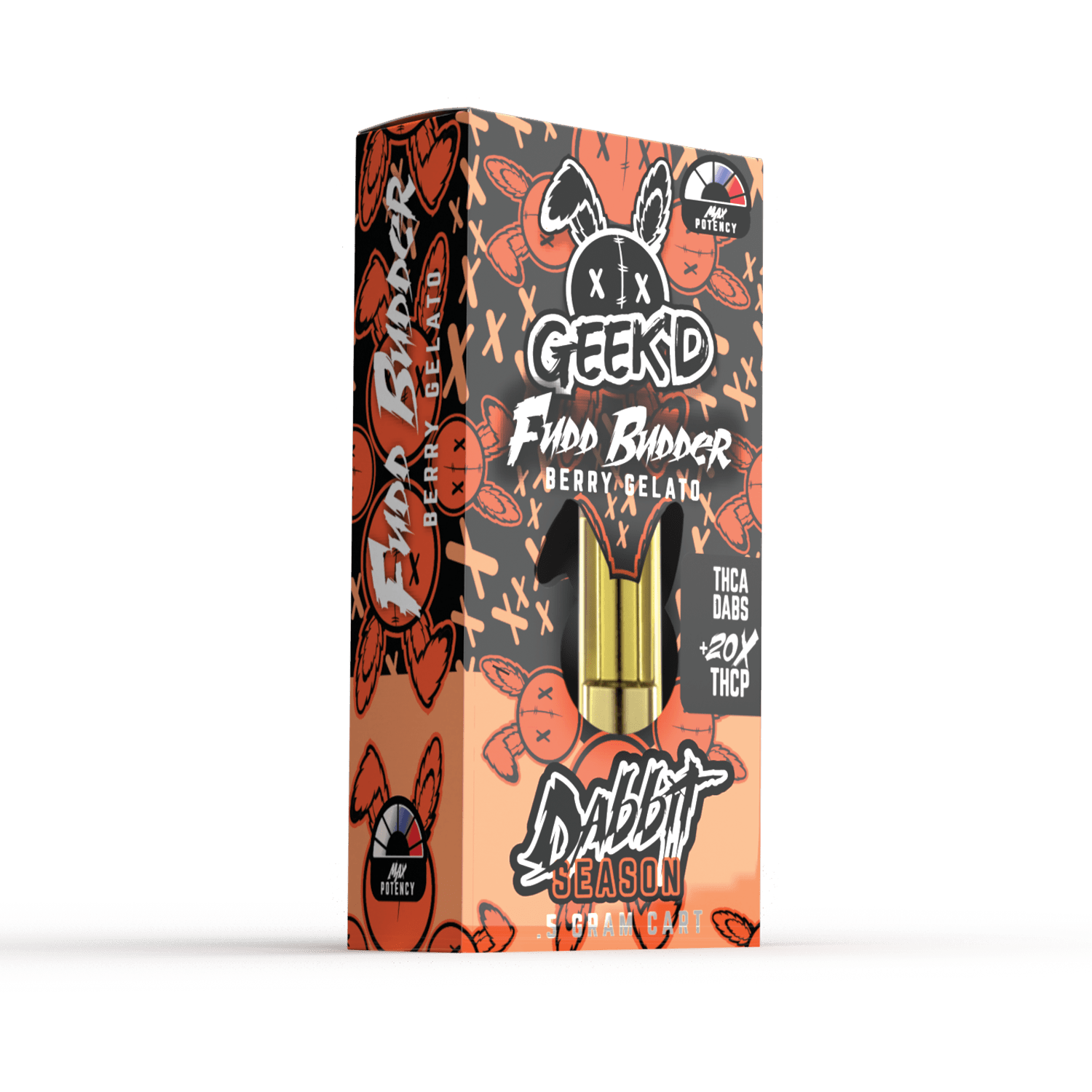 GEEK'D Dabbit Fudd Budder, Berry Gelato