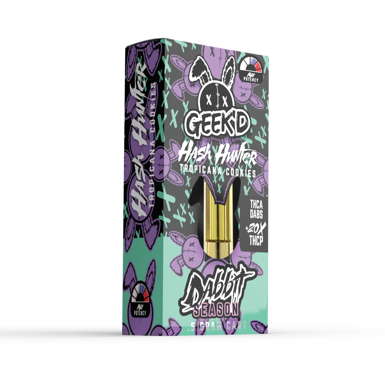 Geek'd Dabbit Hash Hunter, Tropicana Cookies