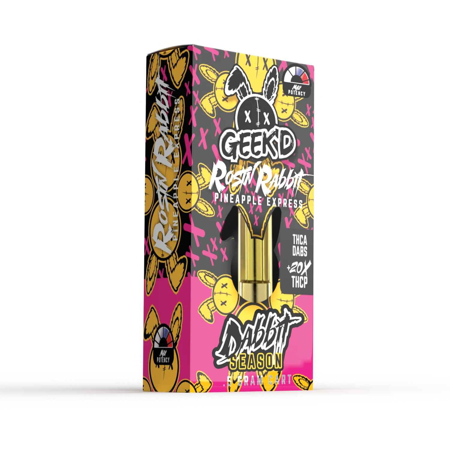 Geek'd Dabbit Rosin Rabbit, Pineapple Express