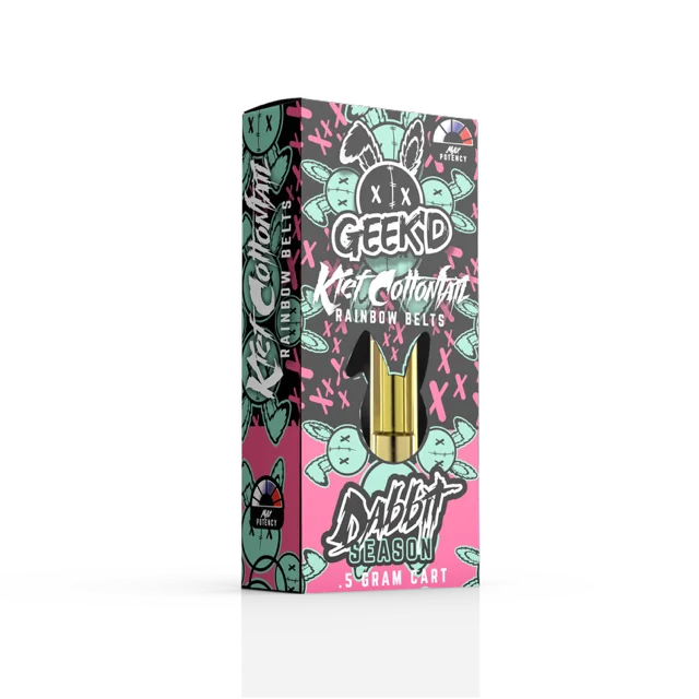 Geek'd Dabbit Rainbow Belts Kief Cottontail, Indica