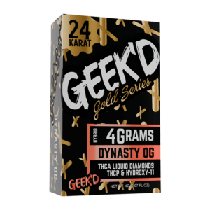 Geek'd Extracts Dynasty OG, 24K Gold Series