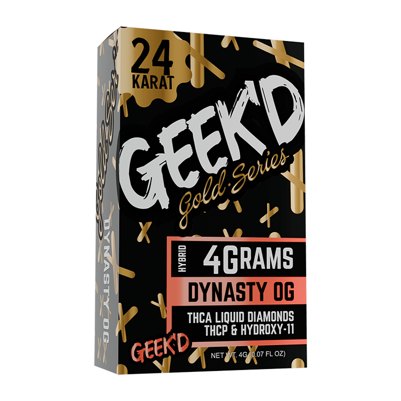 Geek'd Extracts Dynasty OG, 24K Gold Series