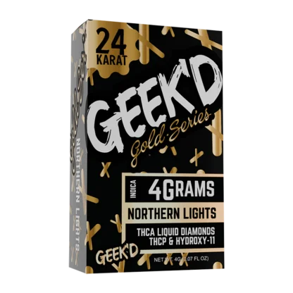 GEEK’D 24K Gold Series THC-A Disposable (4000mg)