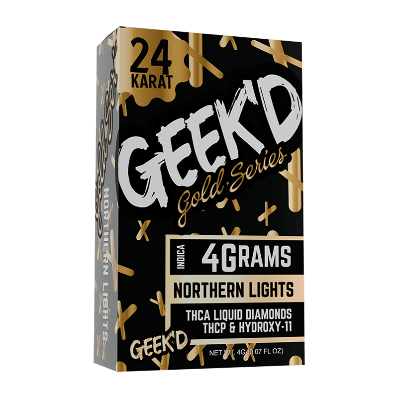 Geek'd Extracts Northern Lights, 24K Gold Series