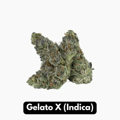 Natural THC-A Flower (Indica ~ Gelato X)