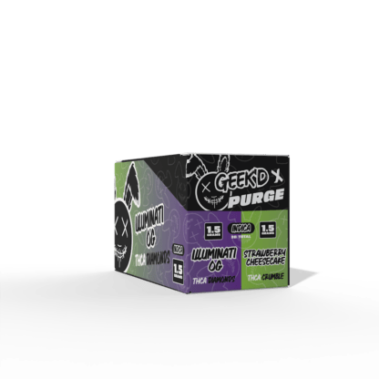 GEEK’D x PURGE THC-A Diamonds & Crumble (3000mg)