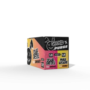 GEEK'D x PURGE THC-A Diamonds & Crumble (3000mg) - Sour Diesel, Maui Wowie