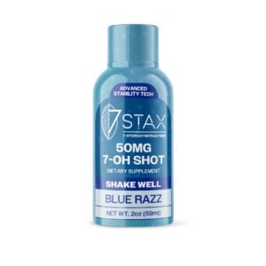 7Stax 7-OH Shot (50mg) - Blue Razz