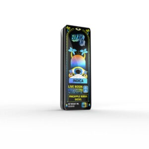 Live Rosin THC-A & THC-P Disposable (1000mg) - Indica ~ Pineapple Bubba Diesel