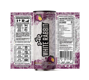 White Rabbit Kratom Seltzer - Passion Label