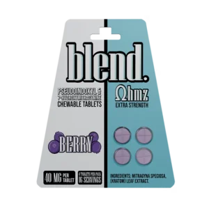 Blend Extra Strength 7-OH + Pseudo Tablets - Berry Flavor