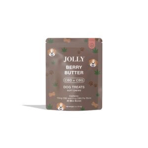 Jolly Berry Butter (CBD + CBG) - Dog Treats Soft Chews
