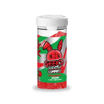 GEEK’D Delta 8 + THC-P Gummies (3500mg)