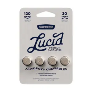 Lucid Supreme Blend 7-Hydroxy Tablets, 120mg, 4-count