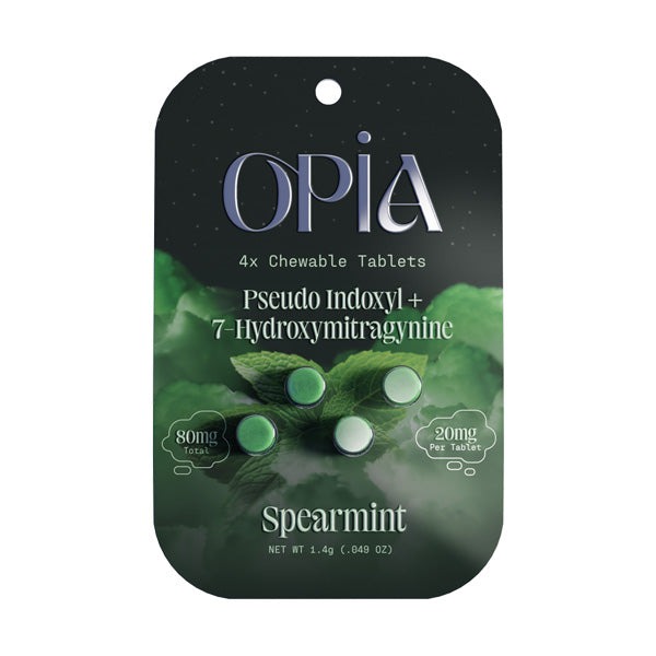 Opia Pseudo 7 Tablets, 4-count, Spearmint
