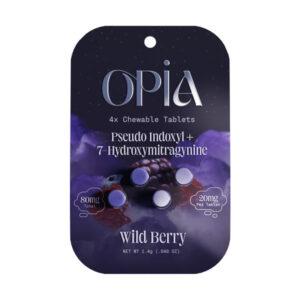 Opia Pseudo 7 Tablets, 4-count, Wild Berry